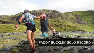 Paddy Buckley Round. Solo Record. Ultra run in Snowdonia.