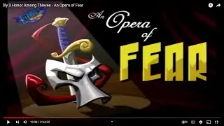 Sly 3 Honor Among Thieves - An Opera of Fear
