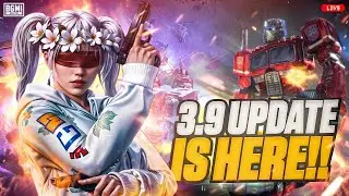 🔴3.9 Update is Here... | BGMI LIVE #shortsfeed  #bgmilive  #bgmi