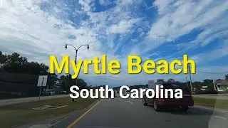 :🚗 Relaxing Coastal Drive from Myrtle Beach to Charleston | Peaceful South Carolina Journey
