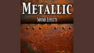 Medium Echoey Tin Metal Scrape and Drag