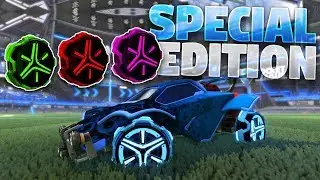 ALL Painted 'Metalwork Inverted' Special Edition Wheels On Rocket League