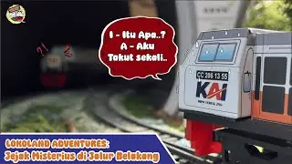 Jejak Misterius di Jalur Belakang! 👣 | Loko Land Adventures EP. 10 | Kartun Anak Penuh Misteri 🚂