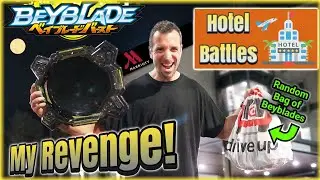 Beyblade Burst Battles at the Hotel - VACATION EDITION - Blind Bag Elimination Battle Tournament