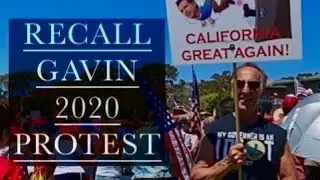 Protesters petition to recall Governor Gavin Newsom