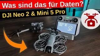 DJI Neo 2 & Mini 5 Pro Anleitung GPS Daten der Drohne auslesen - so geht es ! SRT & Meta Dateien