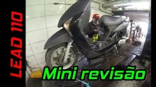 LEAD 110: Mini revis&atilde;o e troca do pneu traseiro
