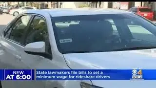 Massachusetts lawmakers push to pass minimum wage for ride share drivers