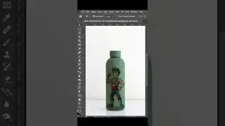 Create a Realistic Bottle Mockup in Photoshop#shorts #ytshorts