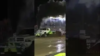 Truck Puller Justin Gearheart with &ldquo;Cream of the Crop&rdquo; Scheid&rsquo;s Diesel Extravaganza in 2021 #shorts