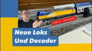 #modellbahn neue Loks und #update Neubau Bad Bentheim