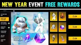 New Year Event Free Rewards ll New Year Event Free Fire 2022 ll Free Fire New Event ll ff New Event🔥