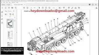 Grove Crane GMK 5170  Part1 Driving Operating Instructions Manual 3112582