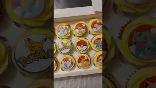 Pokemon Birthday Cupcakes| Cupcake Piping Technique Tutorial| Buttercream| Decorating techniques