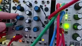 Guitar through Make Noise LxD