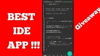 Best IDE App {For Programming}