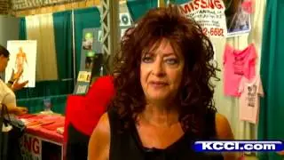 Missing girls mom takes search to state fair