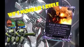 Warframe's Numbah 1 Rifle | Karak God Riven and Build