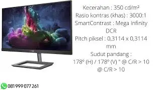 Monitor Philips 272E1GAJ / 70 FHD 144HZ 1ms / Philips 272E1GAJ #shorts