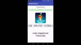 Custom Fonts In Android | Android Beginner Tutorials