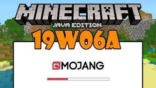 Minecraft 19w06a Snapshot: New Loading Screen!