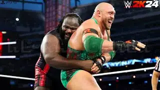 WWE 2K24 - Mark Henry vs Ryback | WWE Iron Man Match: Jul 05, 2025