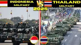 Indonesia vs Thailand Military Power Comparison 2025 | Thailand's vs Indonesia's Military Power 2025