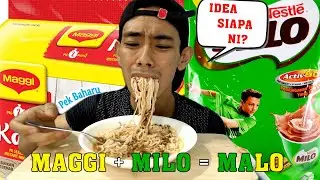 Nasihat aku sebelum try MAGGIE KARI CAMPUR MILO