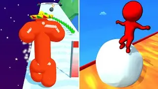Snow Race Vs Tall Man Run🍅🍅Max Update Mobile New Gameplay B3A