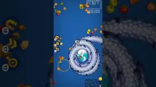 🐍 Epic Trap Moment in WormsZone.io | Pro Snake Gameplay 🔥😱💪