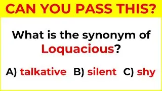 English Quiz Challenge: Only 5% Can Score 100%