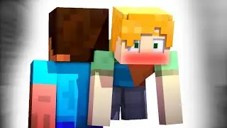 Steve Impressed Alex Minecraft Animation | Sweet Moment