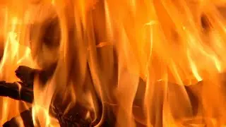 Flames. Wood. Crackling Fireplace. Fire Sparks. Sleeping Relaxing Meditation Study. Fire Sounds.