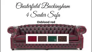 Chesterfield Buckingham 4 Seater Sofa