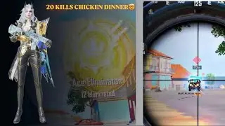 RUSH GAMEPLAY 20 KILLS CHICKEN DINNER 🤯