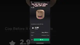 New 55 robux item in roblox #roblox#item#newitems