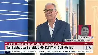 Habló uno de los hombres liberados: 