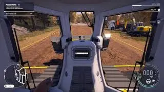Construction Simulator 22-Building an access rd