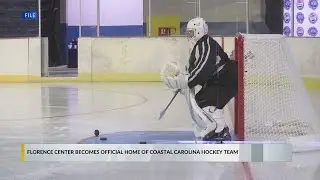 Florence Center becomes official home of Coastal Carolina hockey team, kicking off with charity even