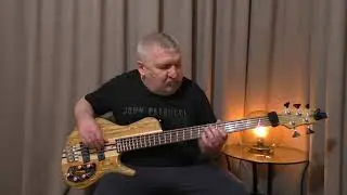 one of us abba bass cover