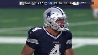 Dak Prescott Comeback Win from Behind - Madden 17 Ranked Online