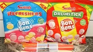 England Eatables #23 Swizzels Drumstick, Swizzels Refreshers and Sticks of Rock: Isle of Wight