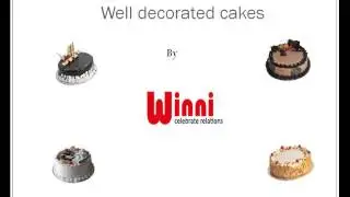 Order online cake in Pune by Winni