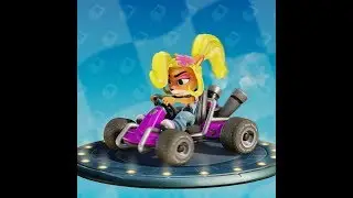 Crash Team Racing Nitro-Fueled (PS4/XO/NS) - Coco Bandicoot Body Shop Menu Comparison (PVC)
