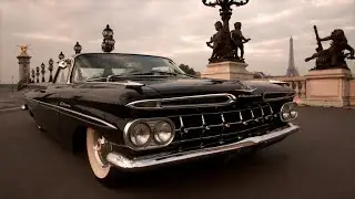 Chevrolet El Camino 1959, Frame off chopped, lowrider,  hot-rod, custom, house music, Dansons Paris