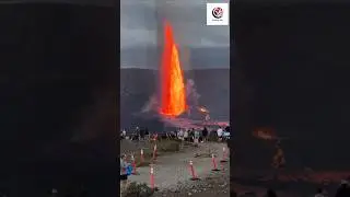 Hawaiian Volcano  #hawaii #volcano #naturaldisaster #volcanoevent #trendingshorts #viralshort