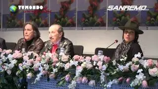 Conferenza stampa Ricchi e Poveri Sanremo 2013