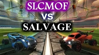 SLCMOF vs SALVAGE! Rocket League 1v1!