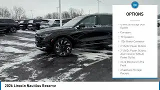 2026 Lincoln Nautilus Lima Wapakoneta Kenton Delphos Van Wert OH LT01026