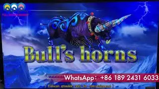 Newest Taiwan Original Bull's Horns Fishing Game Gambling Shooting Fish Game Software For Sale